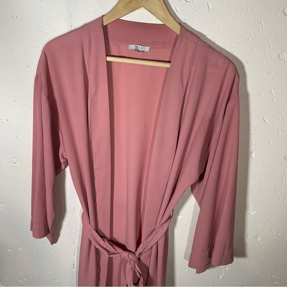 iris Jackets & Blazers - Mauve colored duster